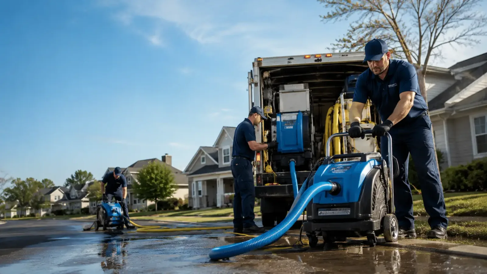 Flood Damage Cleanup in Anmoore, WV